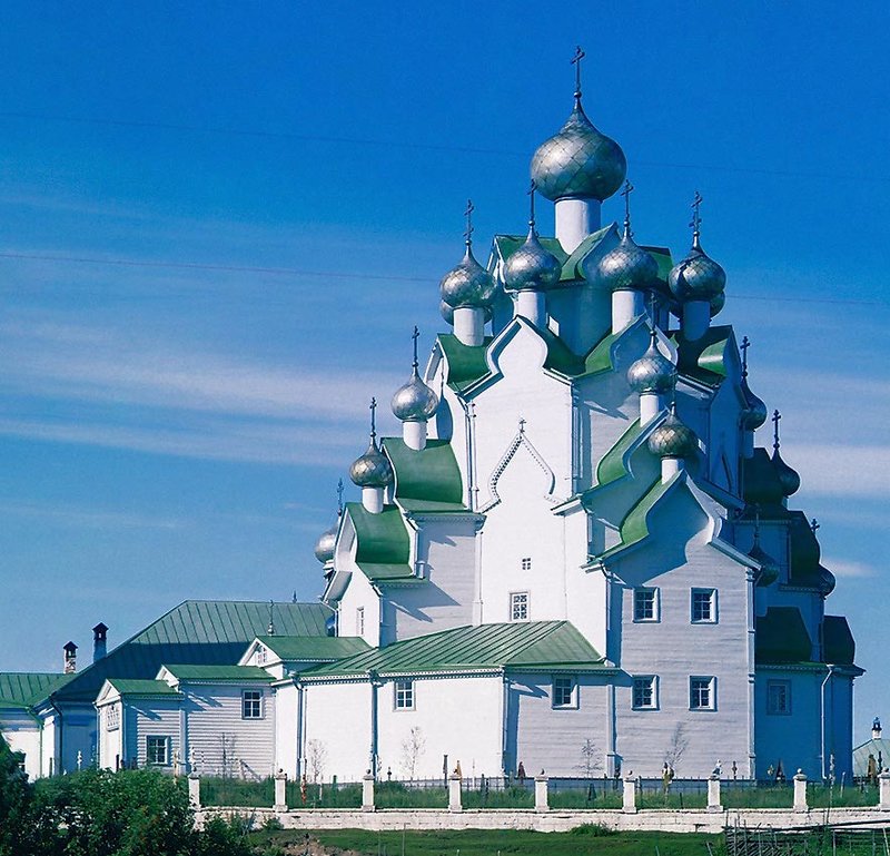 .Церковь Спасителя и Покрова Пресвятой Богородицы.Вытегорский погост.1909.jpg