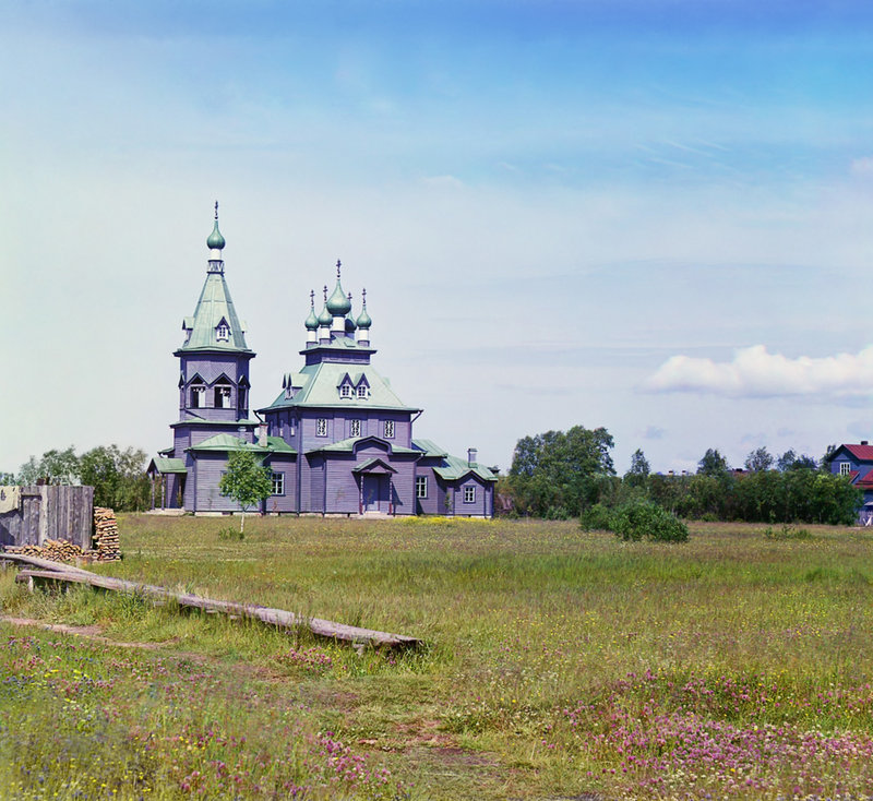 .Никольская церковь в с.Лаврово.1909.jpg